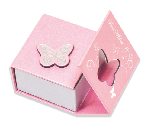 爭豔蝴蝶戒指盒
