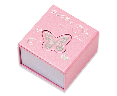 爭豔蝴蝶戒指盒